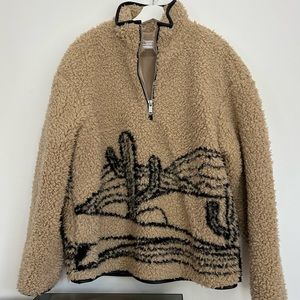 Zara fleece pullover